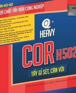 COR H502 - TẨY CẶN ỐNG DẪN NƯỚC TUẦN HOÀN